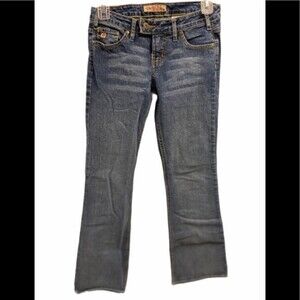 Paris Blue Juniors Y2K Flare Jeans